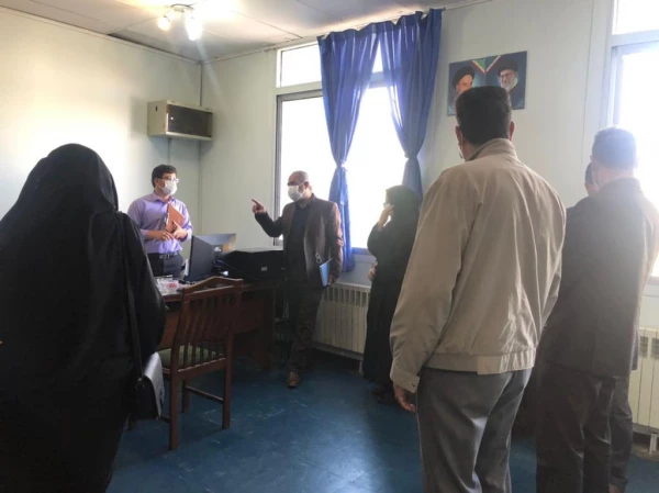 بازدید مدیر امور پردیس های استان آذربایجان شرقی از مراحل ثبت نام دانشجویان جدیدالورود سال 1400 4
