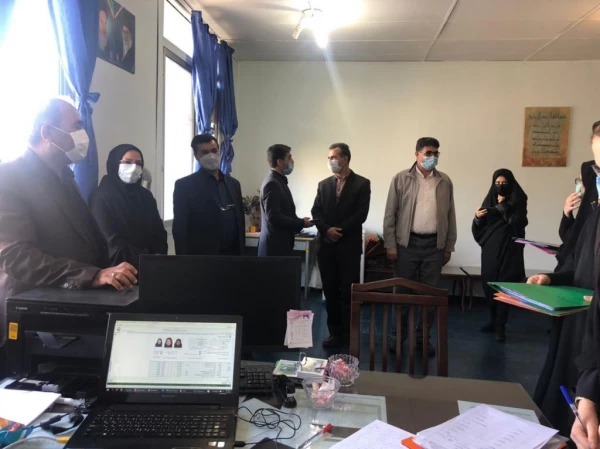 بازدید مدیر امور پردیس های استان آذربایجان شرقی از مراحل ثبت نام دانشجویان جدیدالورود سال 1400 6