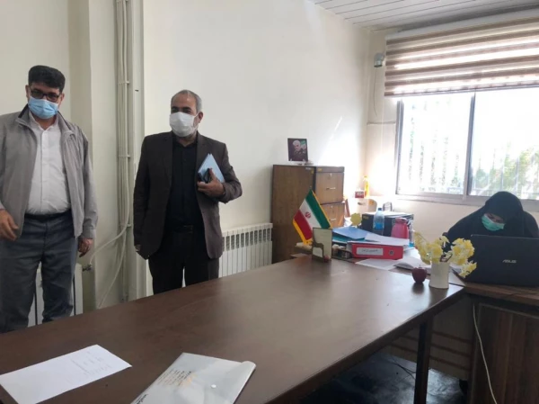 بازدید مدیر امور پردیس های استان آذربایجان شرقی از مراحل ثبت نام دانشجویان جدیدالورود سال 1400 12