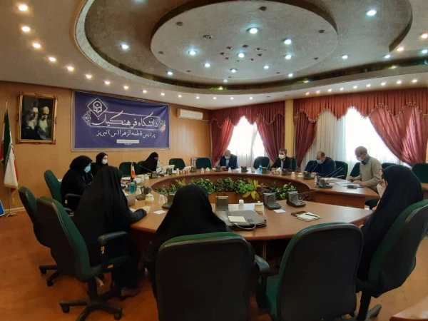 جلسه مهرماه کمیته پژوهشی پردیس فاطمه الزهرا(س)تبریز 4