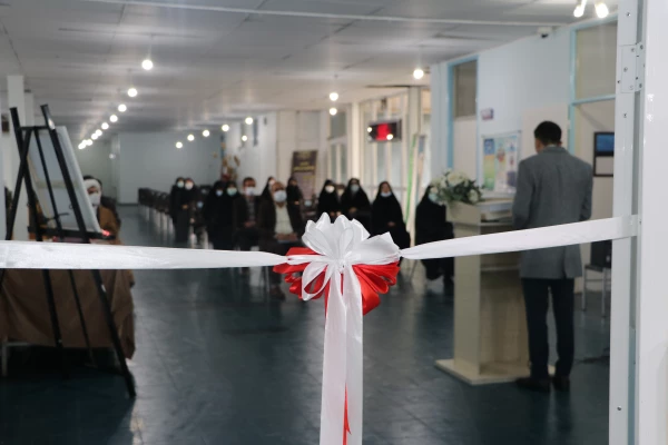 مراسم گرامیداشت هفته کتاب و کتاب خوانی و رونمایی از کتابخانه پردیس فاطمه الزهرا(س) تبریز 5