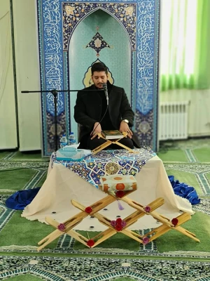 مراسم دوشنبه های قرآنی با حضور حافظ ممتاز قرآن جناب آقای سینا طباخی 6