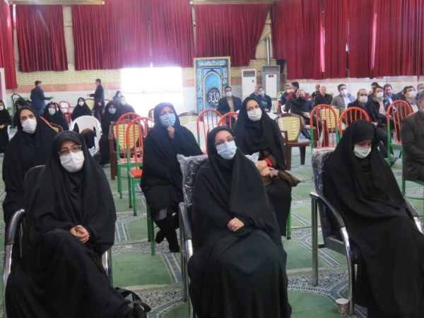 مراسم گرامیداشت هفته بسیج با حضور کارکنان دانشگاه فرهنگیان استان آذربایجان شرقی 5