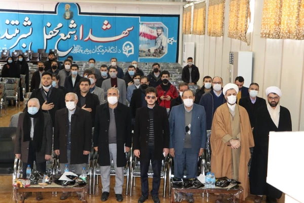  اولین مراسم سالگرد شهید گمنام پردیس فاطمه الزهرا(س) تبریز 2