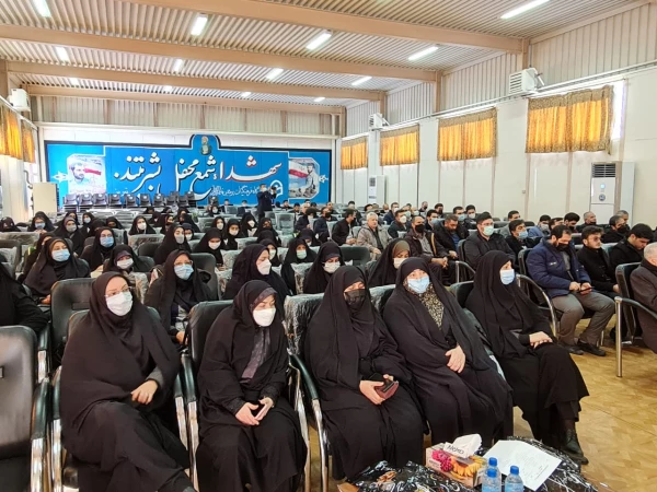  اولین مراسم سالگرد شهید گمنام پردیس فاطمه الزهرا(س) تبریز 6