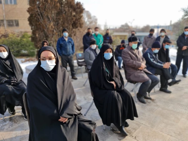 مراسم غبارروبی مزار شهید گمنام پردیس فاطمه الزهرا(س) تبریز 5