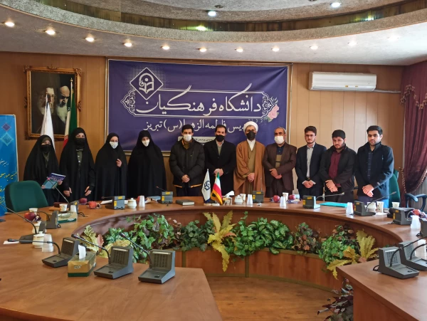 مراسم تکریم و معارفه مسئول بسیج دانشجویی خواهران پردیس فاطمه الزهرا(س) تبریز 2