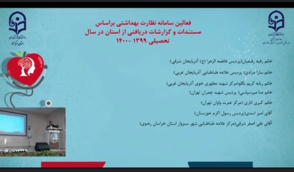 افتخار آفرینی حوزه امور دانشجویی پردیس فاطمه الزهرا(س) تبریز در دانشگاه فرهنگیان سراسر کشور 5