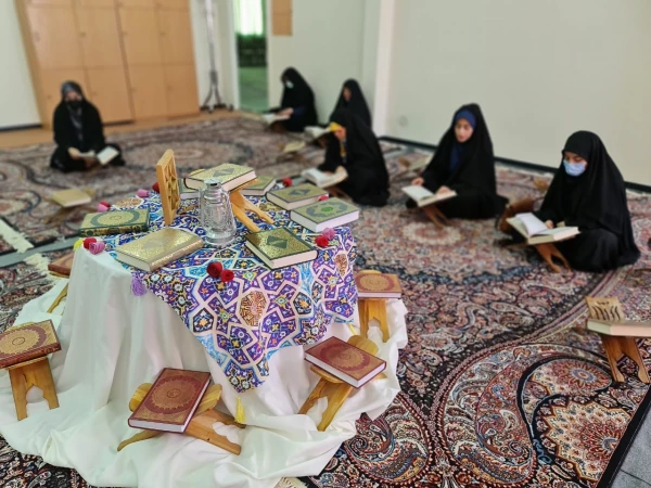 مراسم جزء خوانی و انس با قرآن کریم  4