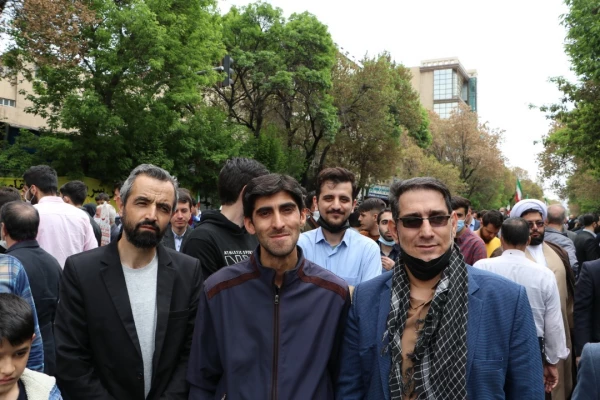 حضور پرشور دانشگاهیان دانشگاه فرهنگیان استان آذربایجان شرقی در راهپیمایی روز قدس 6