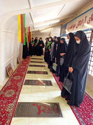 مراسم ضیافت شهدا در گلزای شهدای وادی رحمت تبریز 5