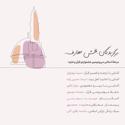 برگزیدگان مرحله استانی سی و دومین جشنواره قرآن و عترت 10