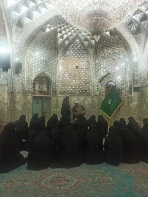 مراسم هفتگی هیئت فاطمیون پردیس فاطمه الزهرا (س) در امامزاده سید حمزه
 2