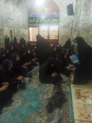 مراسم هفتگی هیئت فاطمیون پردیس فاطمه الزهرا (س) در امامزاده سید حمزه
 4