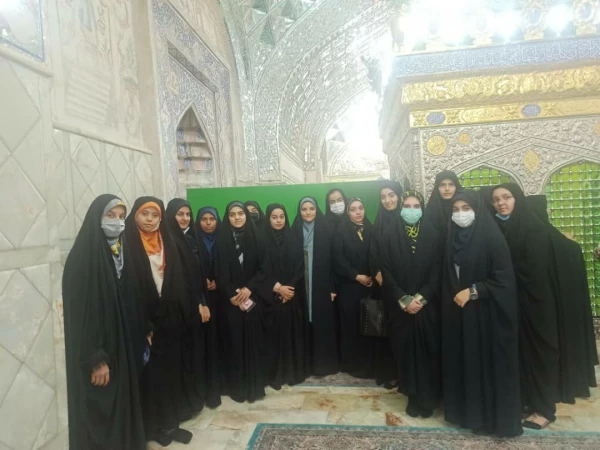 مراسم هفتگی هیئت فاطمیون پردیس فاطمه الزهرا (س) در امامزاده سید حمزه
 2