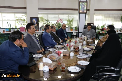 دیدار مدیریت دانشگاه فرهنگیان استان آذربایجانشرقی با مدیرکل آموزش وپرورش استان

دیدار هیات رییسه دانشگاه فرهنگیان استان آذربایجان شرقی با مدیرکل آموزش وپرورش استان
