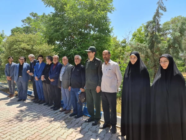 آیین رونمایی از نامگذاری میدان "شهید گمنام" 5