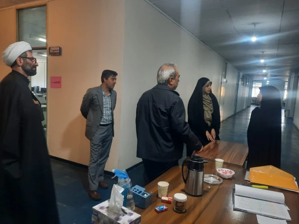 بازدید هیات رییسه دانشگاه فرهنگیان آذربایجان شرقی از روند برگزاری مصاحبه معرفی شدگان چند برابر ظرفیت پردیس فاطمه الزهرا(س) تبریز 2