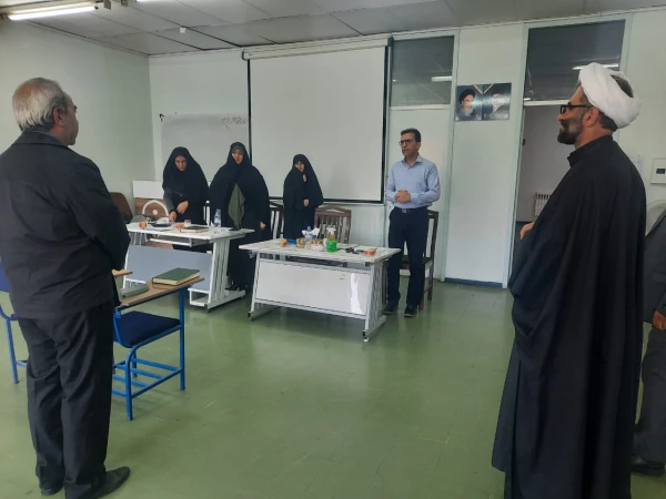 بازدید هیات رییسه دانشگاه فرهنگیان آذربایجان شرقی از روند برگزاری مصاحبه معرفی شدگان چند برابر ظرفیت پردیس فاطمه الزهرا(س) تبریز 2