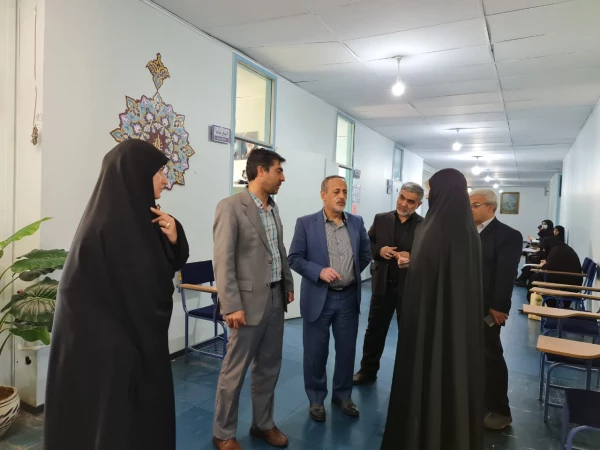بازدید مدیر هسته گزینش آموزش و پرورش استان آذربایجان شرقی از روند اجرای مصاحبه داوطلبین دانشگاه فرهنگیان 4