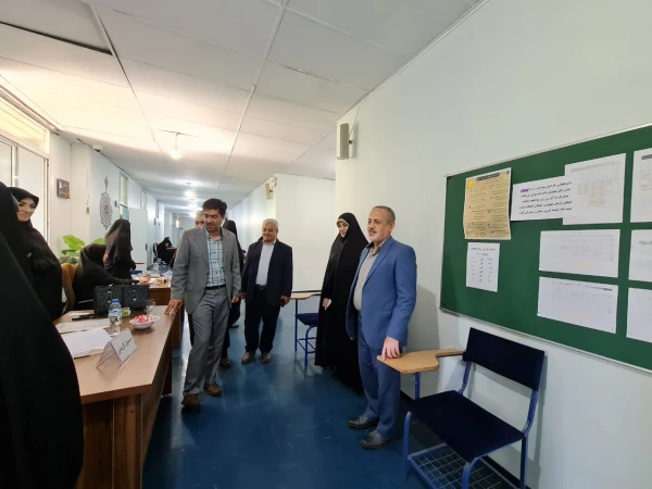 بازدید مدیر هسته گزینش آموزش و پرورش استان آذربایجان شرقی از روند اجرای مصاحبه داوطلبین دانشگاه فرهنگیان 5