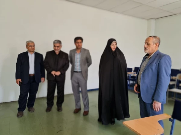 بازدید مدیر هسته گزینش آموزش و پرورش استان آذربایجان شرقی از روند اجرای مصاحبه داوطلبین دانشگاه فرهنگیان 6