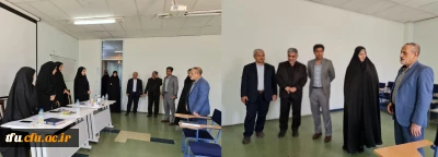 بازدید مدیر هسته گزینش آموزش و پرورش استان آذربایجان شرقی از روند اجرای مصاحبه داوطلبین دانشگاه فرهنگیان