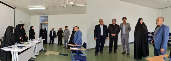 بازدید مدیر هسته گزینش آموزش و پرورش استان آذربایجان شرقی از روند اجرای مصاحبه داوطلبین دانشگاه فرهنگیان 11