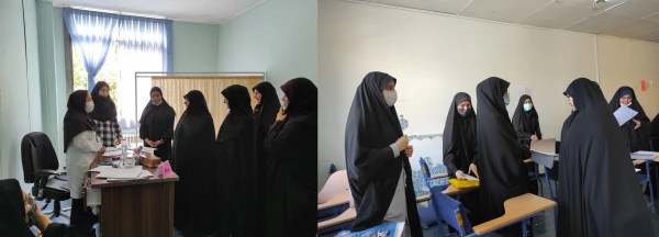  بازدید مدیرکل امور بانوان و خانواده استانداری اذربایجان شرقی از روند برگزاری مصاحبه معرفی شدگان چند برابر ظرفیت پردیس های استان آذربایجان شرقی 10