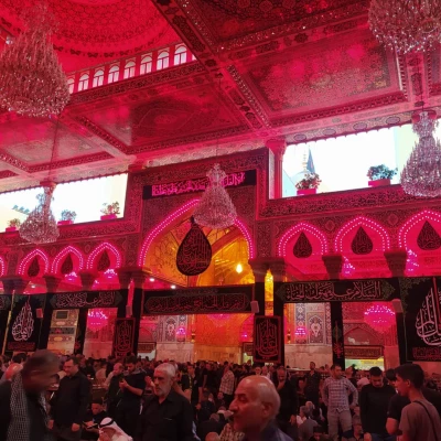 برگزاری مراسم عزاداری و قرائت زیارت عاشورا به صورت مستقیم از کربلای معلی  3