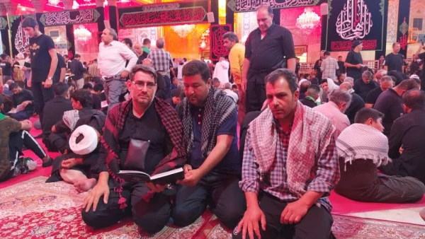 برگزاری مراسم عزاداری و قرائت زیارت عاشورا به صورت مستقیم از کربلای معلی  4