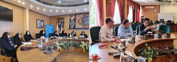 جلسه شهریور ماه سال 1401 کمیته پژوهشی پردیس فاطمه الزهرا(س)تبریز 2