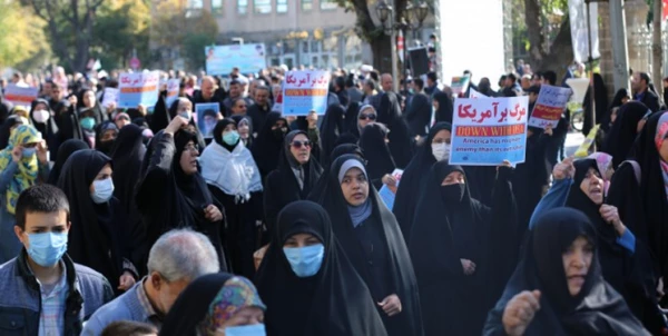 حضور پرشور خانواده بزرگ دانشگاه فرهنگیان آذربایجان شرقی در در مراسم یوم الله 13 آبان 6