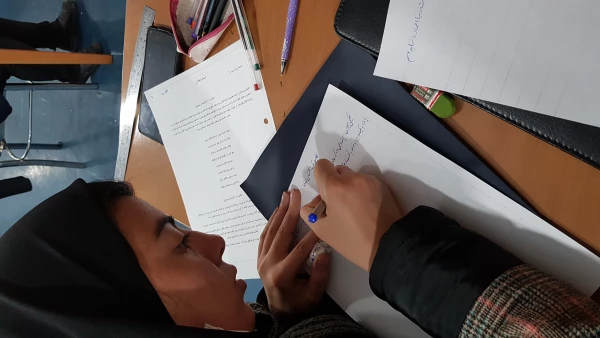 چهارمین مسابقه خط تحریری نستعلیق( زیبا نگاری)  3