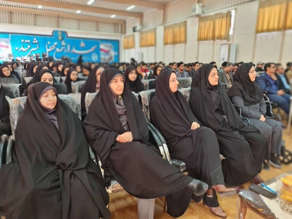 مراسم بزرگداشت هفته پژوهش و فناوری سال 1401 دانشگاه فرهنگیان استان آذربایجان شرقی 5