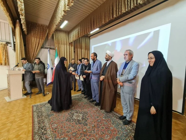 مراسم بزرگداشت هفته پژوهش و فناوری سال 1401 دانشگاه فرهنگیان استان آذربایجان شرقی 10