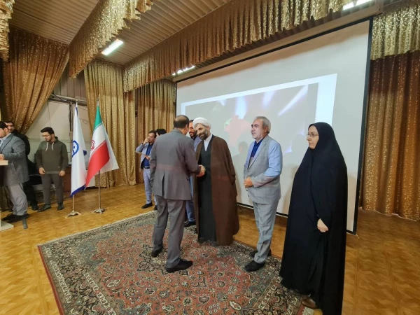 مراسم بزرگداشت هفته پژوهش و فناوری سال 1401 دانشگاه فرهنگیان استان آذربایجان شرقی 11