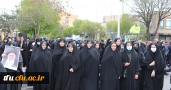 حضور پرشور و حماسی خانواده بزرگ دانشگاه فرهنگیان آذربایجان شرقی در راهپیمایی روز قدس 3