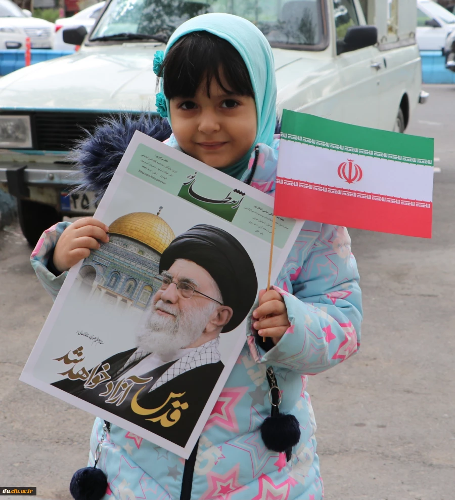 حضور پرشور و حماسی خانواده بزرگ دانشگاه فرهنگیان آذربایجان شرقی در راهپیمایی روز قدس 11