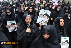 حضور پرشور و حماسی خانواده بزرگ دانشگاه فرهنگیان آذربایجان شرقی در راهپیمایی روز قدس 13