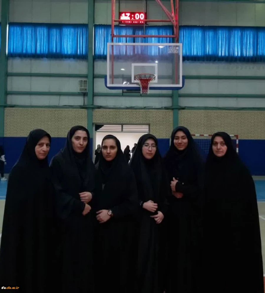 کسب عنوان قهرمانی تیم بسکتبال پردیس قاطمه الزهرا (س) در میان دانشگاههای آذربایجان شرقی  4