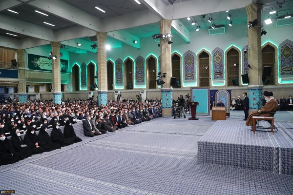 دیدار معلمان با رهبر انقلاب 4