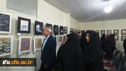افتتاح دهمین نمایشگاه  آثار هنری دانشجویان دانشگاه فرهنگیان آذربایجان شرقی  5