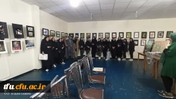 افتتاح دهمین نمایشگاه  آثار هنری دانشجویان دانشگاه فرهنگیان آذربایجان شرقی  7
