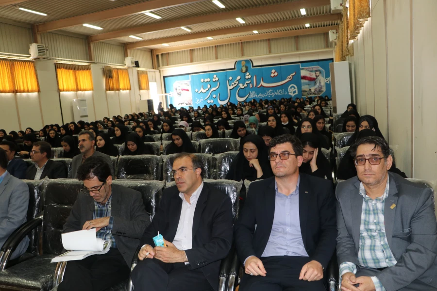  بزرگداشت هفته معلم در پردیس فاطمه الزهرا (س) دانشگاه فرهنگیان آذربایجان شرقی 2