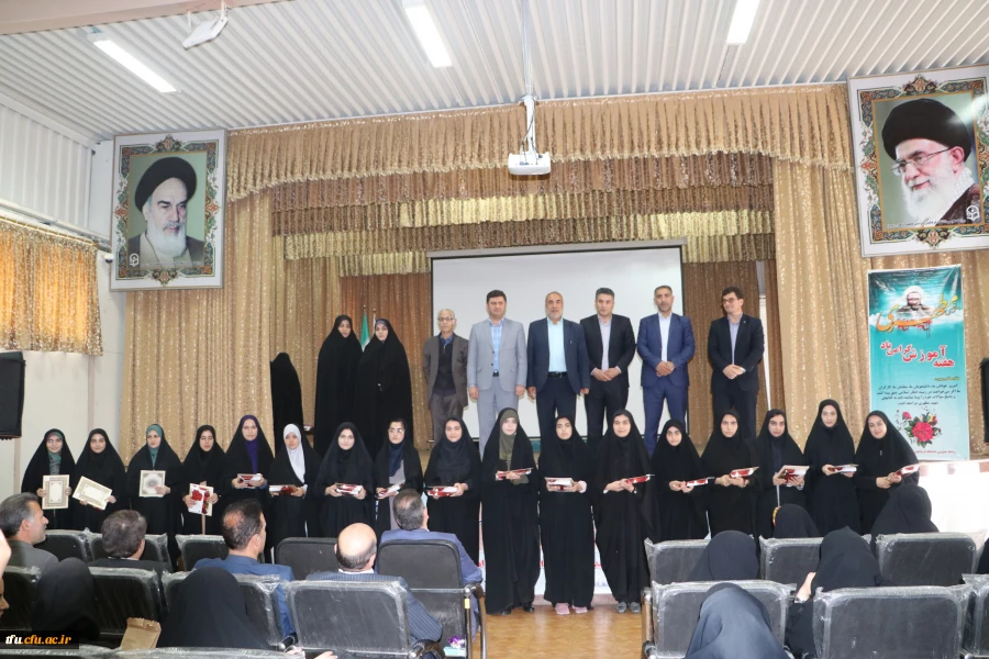  بزرگداشت هفته معلم در پردیس فاطمه الزهرا (س) دانشگاه فرهنگیان آذربایجان شرقی 3