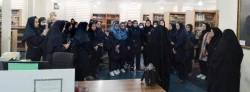 بازدید دانش آموزان دبیرستان های فخریه تبریز ، یحیی زاده اسفهلان وبیاضیان شبستر از کتابخانه پردیس فاطمه الزهرا 4
