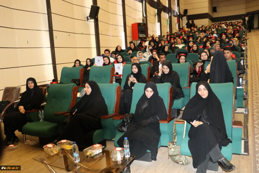  آیین جشن دانش آموختگی دانشجو معلمان ورودی 1398 پردیس فاطمه الزهرا (س) تبریز 11