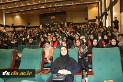  آیین جشن دانش آموختگی دانشجو معلمان ورودی 1398 پردیس فاطمه الزهرا (س) تبریز 3