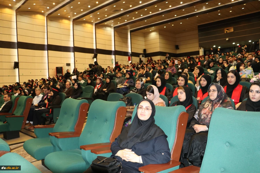  آیین جشن دانش آموختگی دانشجو معلمان ورودی 1398 پردیس فاطمه الزهرا (س) تبریز 5